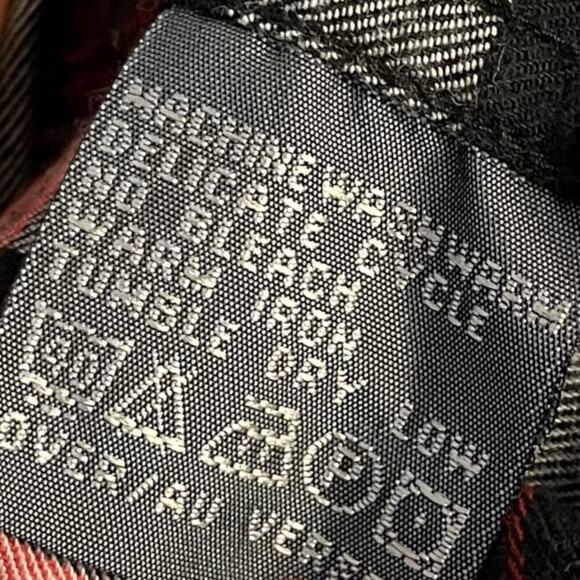 Lizwear Plaid Button Up Shirt Women's Medium Multicolor Western Casual Top Work - Picture 5 of 11